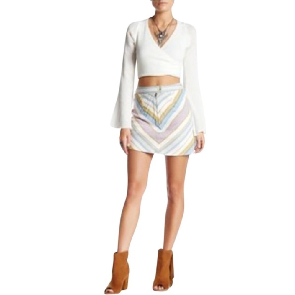 Free People • Yours Truly Skirt - Picture 2 of 4